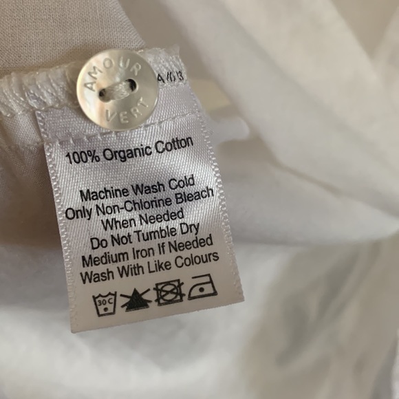 Amour Vert Embroidered Blouse size XS - Picture 3 of 5